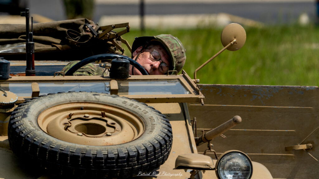 German WWII Reenactors – USS LST 393 Reenactment, June 7th, 2025